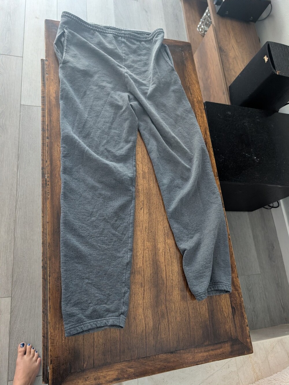 Size small Women's Gray Casual Sweatpants By Hanes